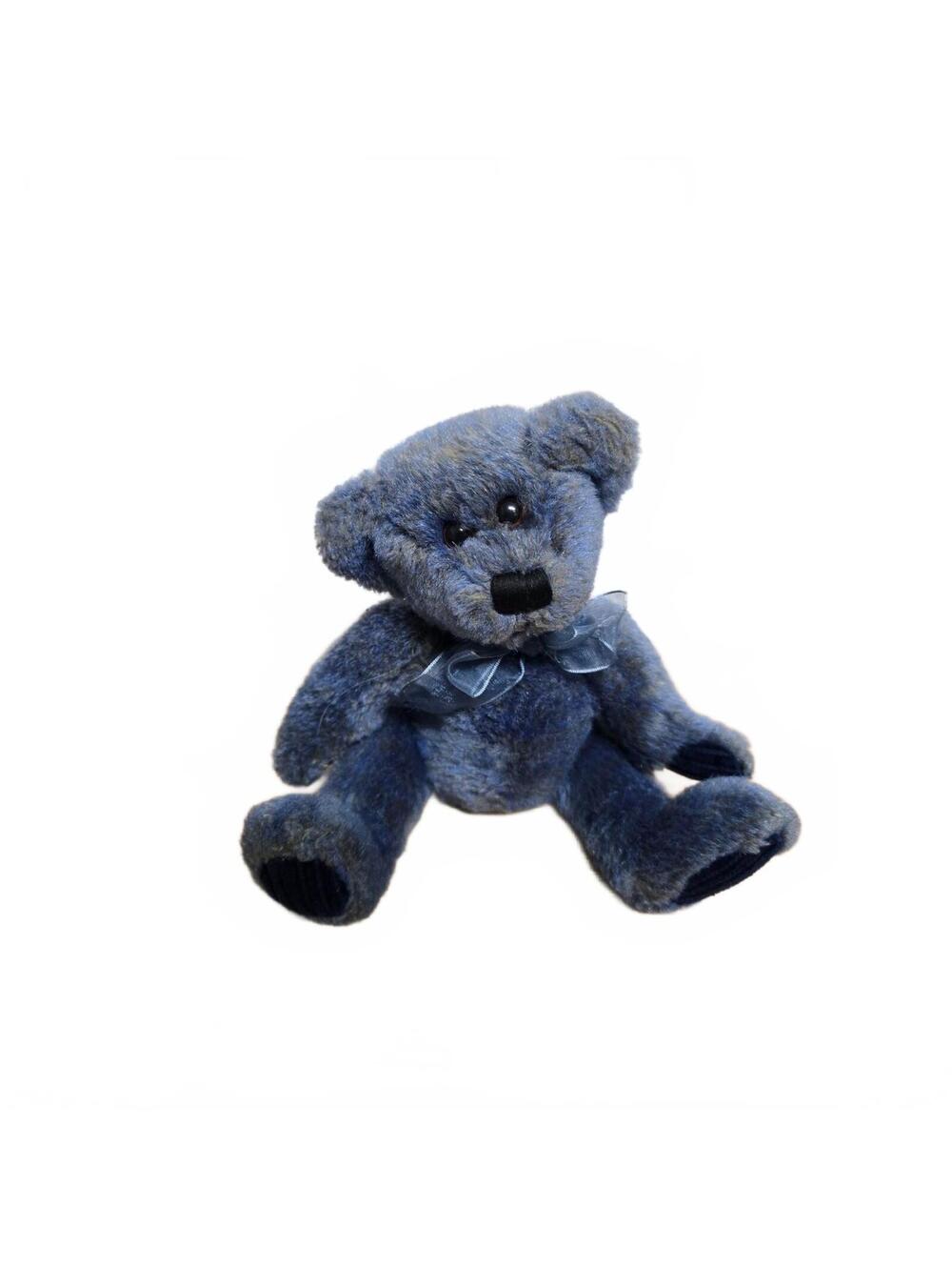 Dan Dee Collector's Choice Posable Teddy Bear Blue Lavender Plush